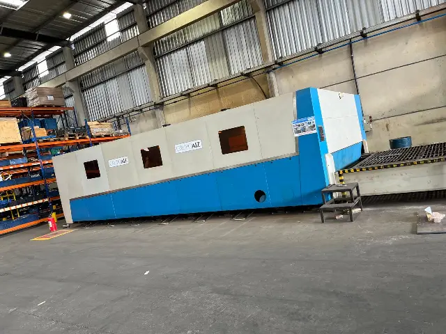 Máquina de Corte a Laser Gasparini – Processo industrial