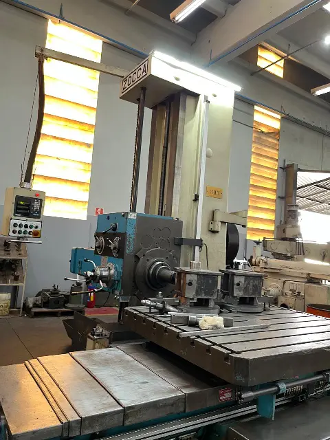 Mandrilhadora Zocca – Usinagem de grande porte