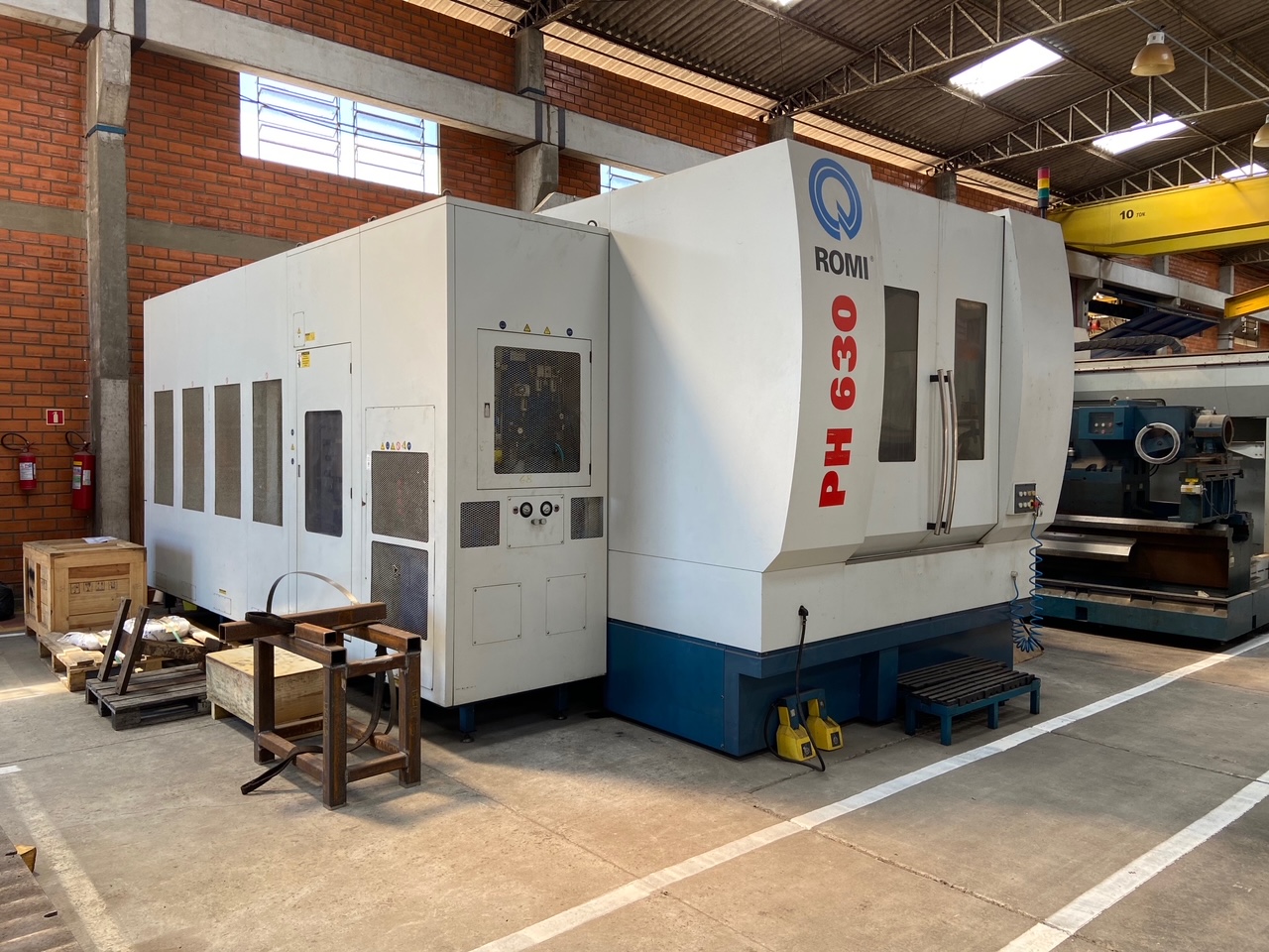 ROMI – Centro de Usinagem — Usinagem CNC