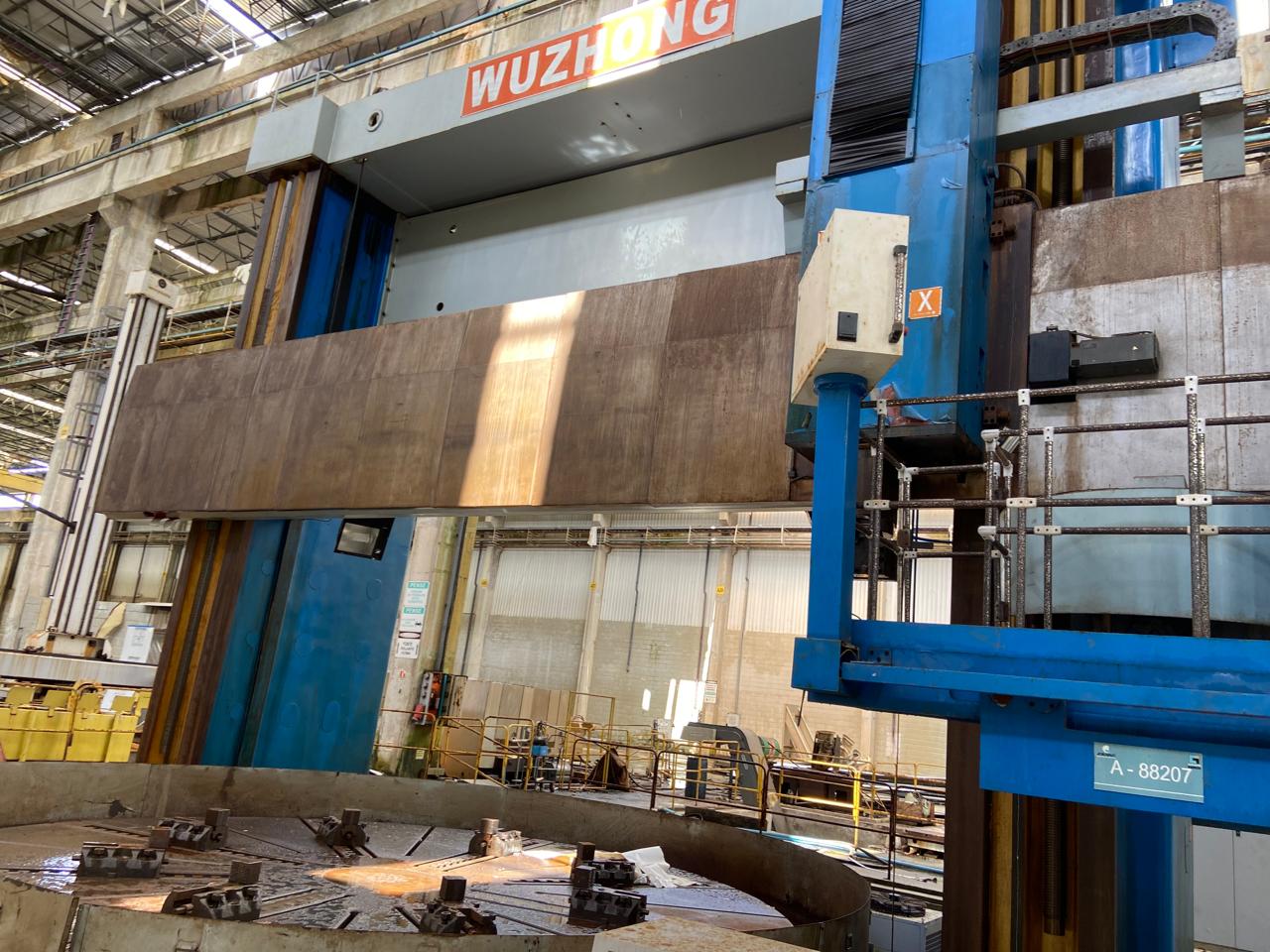 Metalúrgica & Usinagem – Vertical não informado — Usinagem de grandes diâmetros